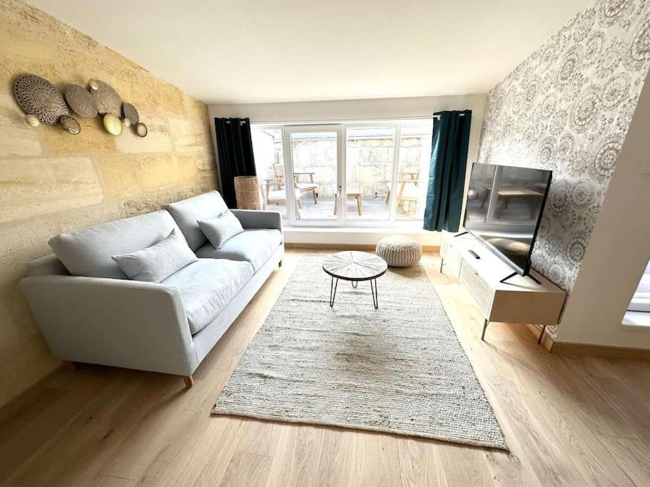Appartement 5- Hypercentre - 4Pers - Clim - Terrasse - Netflix à Libourne Extérieur photo